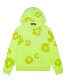 Blumenmuster Hoodie mit neuen Farben - 100% Cotton