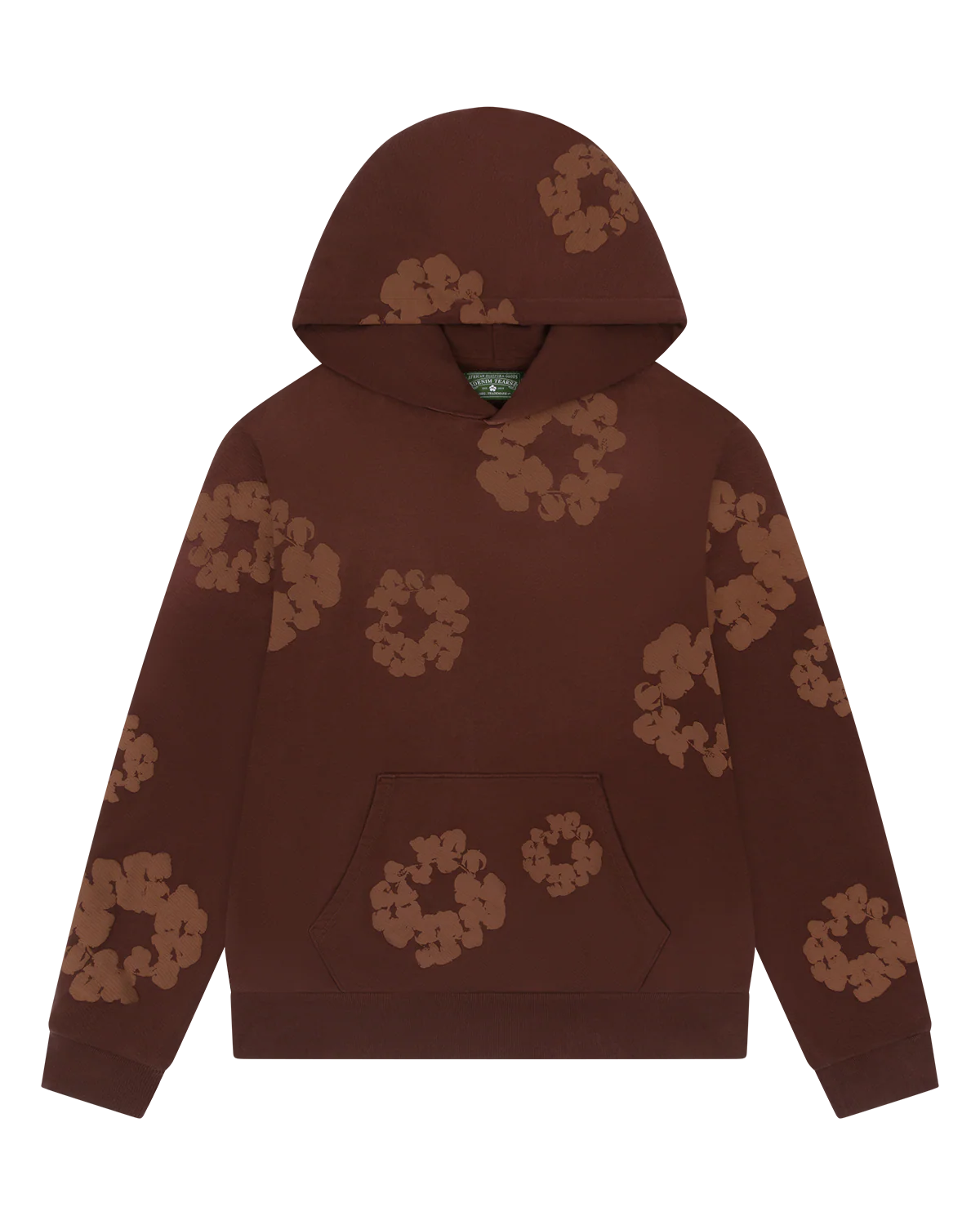 Blumenmuster Hoodie mit neuen Farben - 100% Cotton