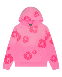 Blumenmuster Hoodie mit neuen Farben - 100% Cotton