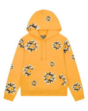 Blumenmuster Hoodie mit neuen Farben - 100% Cotton