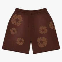Blumenmuster Shorts  - 100% Cotton